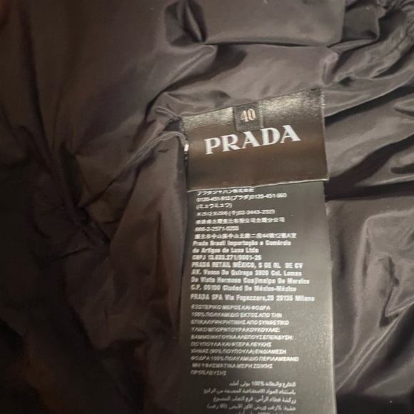 Prada Cinched waist fur puffer jacket - Picture 4 of 7